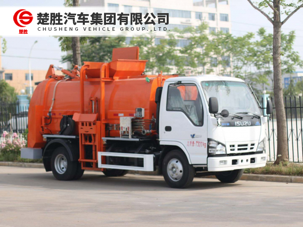 庆铃600P餐厨垃圾车