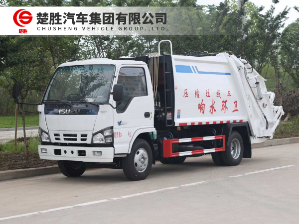 五十铃(600P)6方压缩式垃圾车