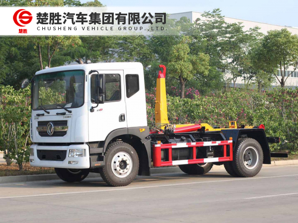 东风多利卡D9钩臂垃圾车