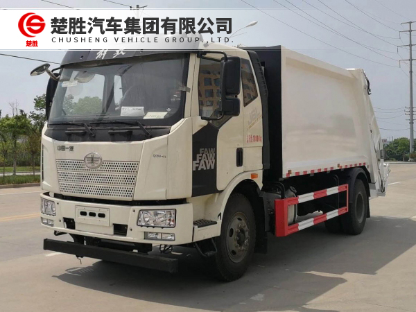 解放J6L 12方压缩式垃圾车