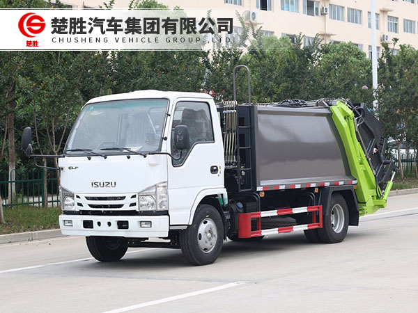 五十铃(100P)6方压缩式垃圾车