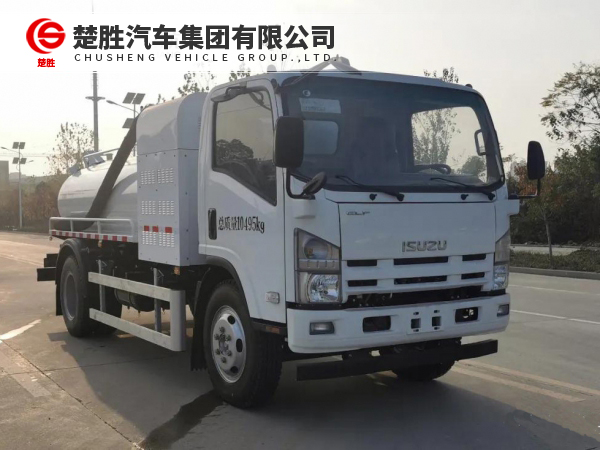 庆铃纯电动吸粪车