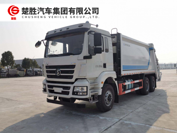 陕汽轩德X3 18方压缩式垃圾车