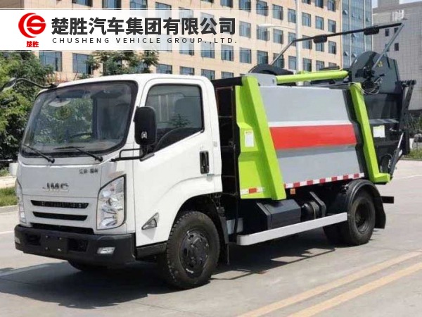 江铃7方无泄漏压缩式垃圾车