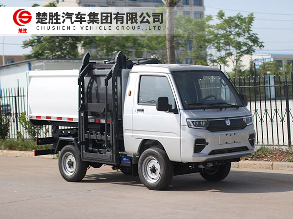 德力纯电动侧装垃圾车