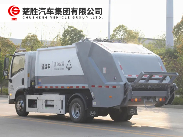 比亚迪T6纯电动6方压缩式垃圾车