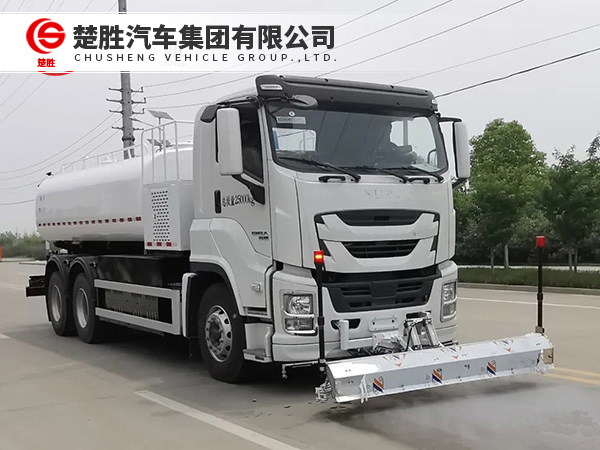 庆铃25吨纯电动路面清洗车