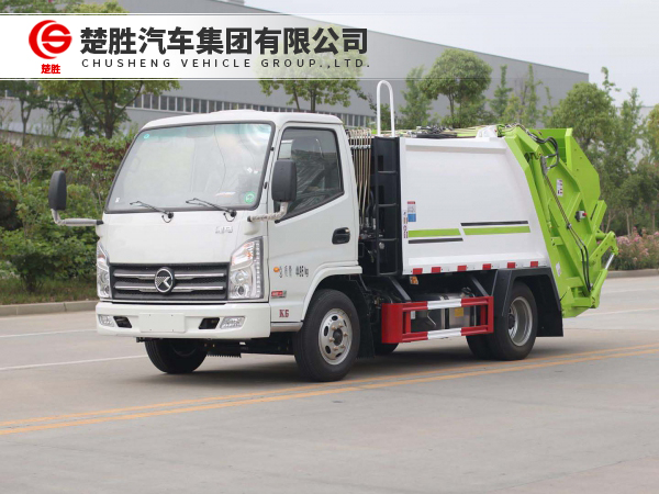 凯马4方压缩式垃圾车