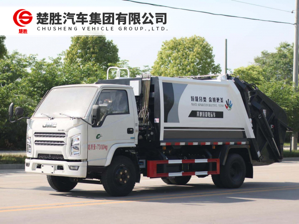 江铃顺达6方压缩式垃圾车