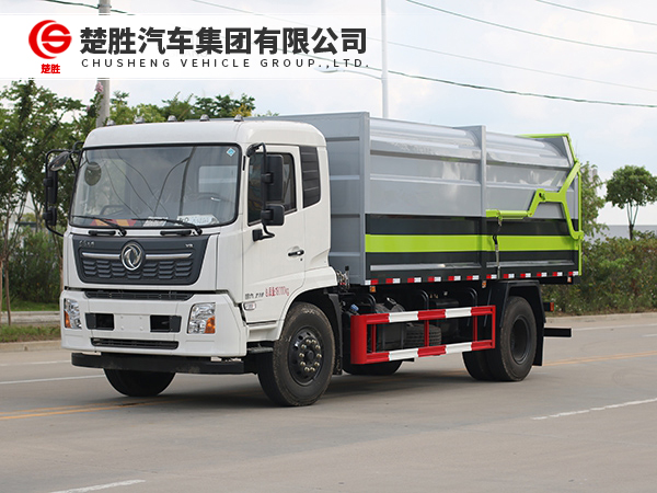 东风天锦对接垃圾车