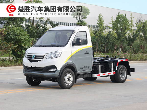 东风小卡纯电动钩臂垃圾车