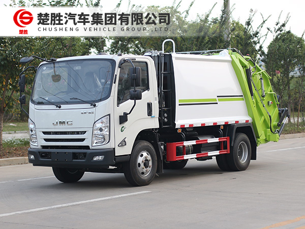 江铃凯运6方压缩式垃圾车