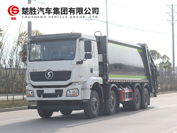 陕汽德龙20方压缩式垃圾车