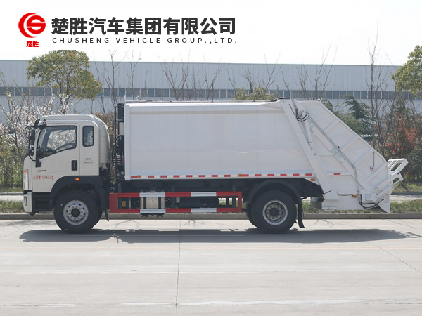 重汽豪沃12方压缩式垃圾车