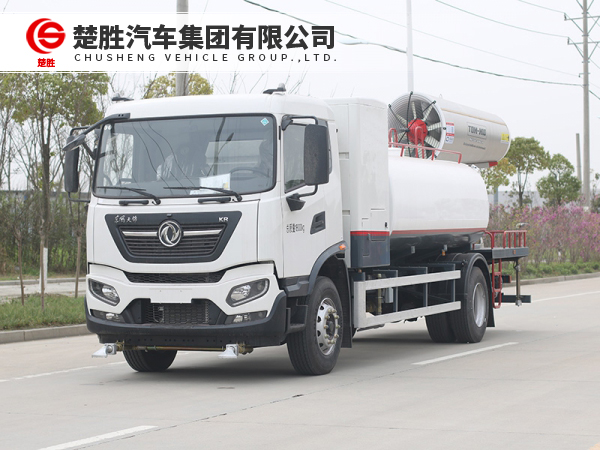 东风天锦纯电动抑尘车