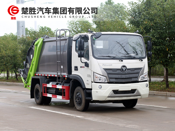福田瑞沃6方压缩式垃圾车