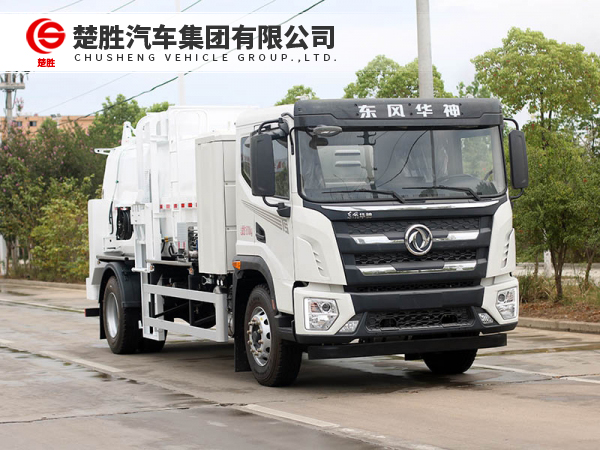 东风华神18吨纯电动餐厨垃圾车