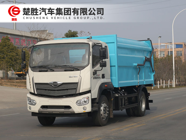 福田领航对接垃圾车