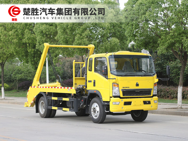重汽HOWO摆臂垃圾车