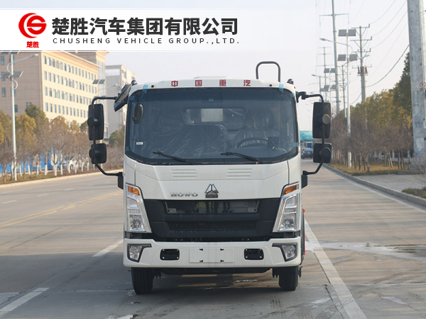 重汽HOWO 6方压缩式垃圾车