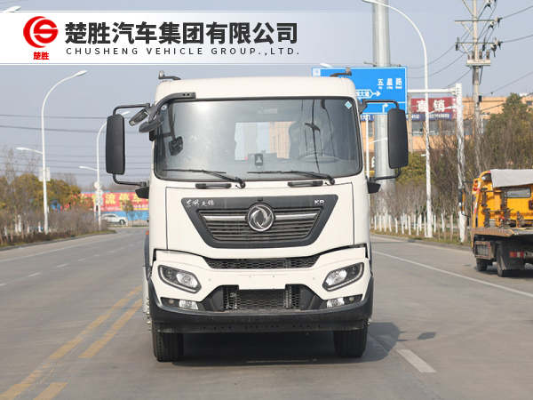 东风天锦纯电动钩臂垃圾车