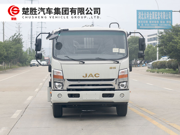 江淮帅铃纯电动7方压缩式垃圾车